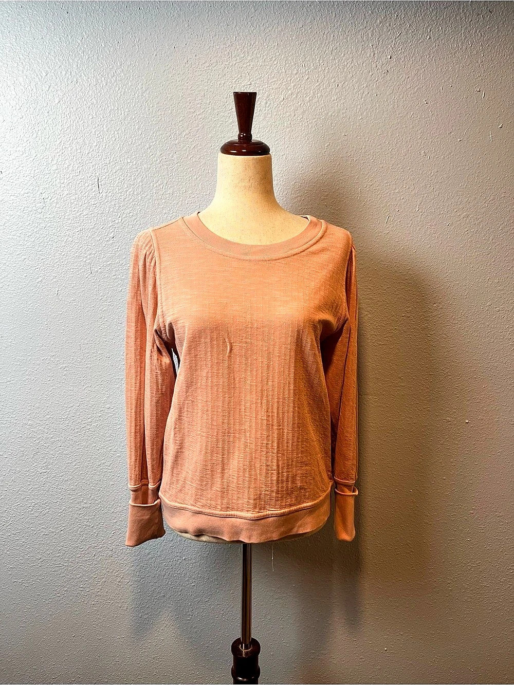A Piece Apart long sleeve Organic Cotton Long Sleeve in Pink Size Small